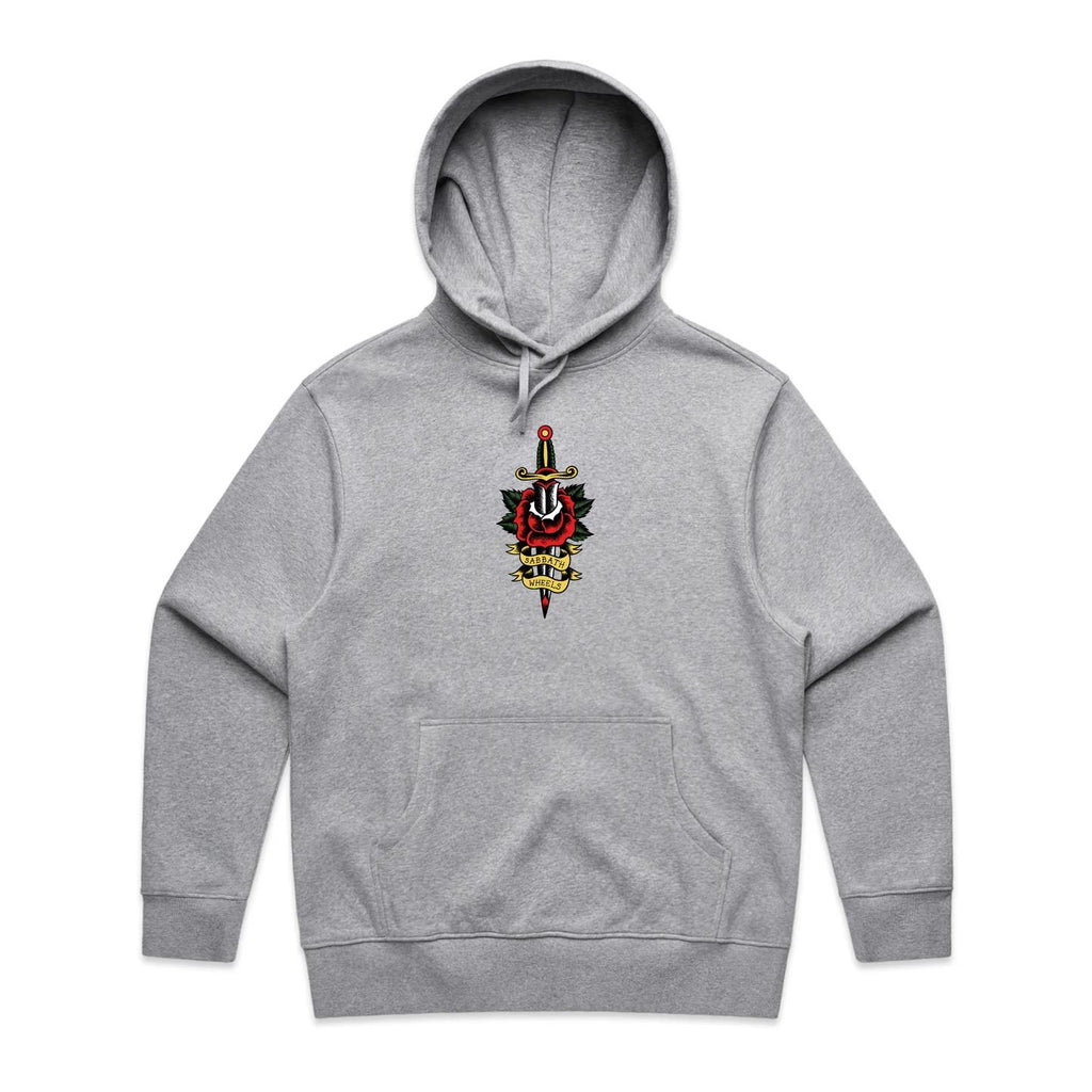 Sabbath Rose Dagger Hoodie Grey - XL
