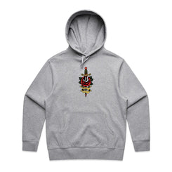 Sabbath Rose Dagger Hoodie Grey - XL