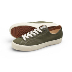 VM003-Lo Canvas (Burnt Olive / White) Shoes - UK 7.5