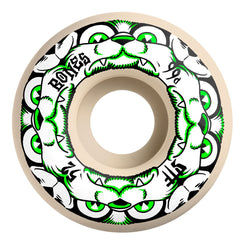 BONES Skateboard Wheels STF '4 DOG NIGHT' V4 (Wide) 99A - Skatewarehouse.co.uk
