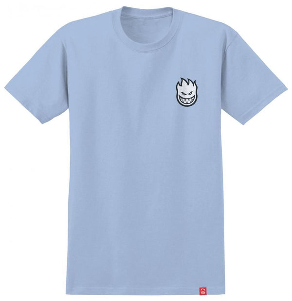 Spitfire T-Shirt Lil Bighead Fill - Blue / White / Black - Skatewarehouse.co.uk
