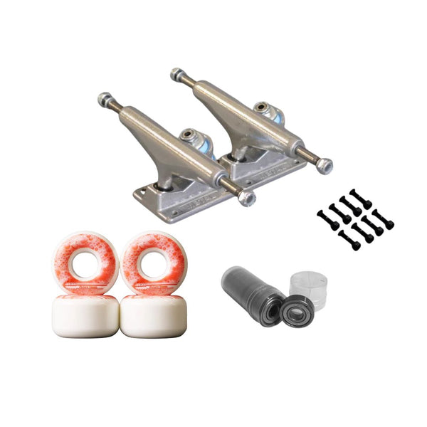 Picture Soft Wheel Undercarriage Kit Skateboard Trucks - 5.25" (Pair)