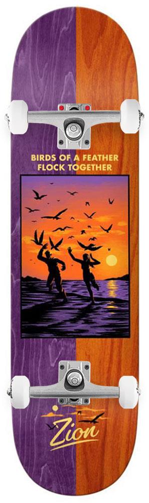 Real s Zion Bright Side x Venom Custom Complete Skateboard - 8.5
