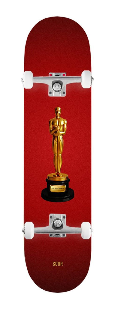 Sour Solution Oscar Candon 'Oscars' (S2) x Venom Custom Complete Skateboard - 8.5"
