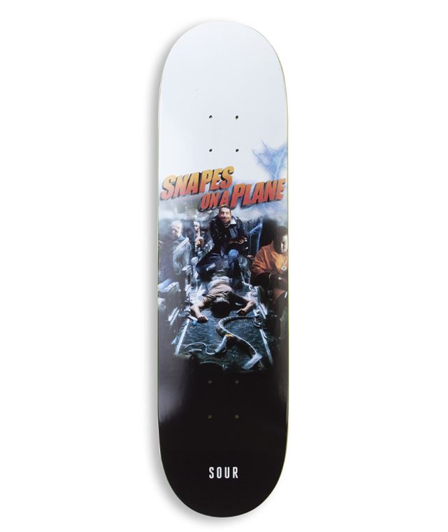 Sour Solution 'Snapes On A Plane'  Skateboard Deck - 8.125" - Skatewarehouse.co.uk