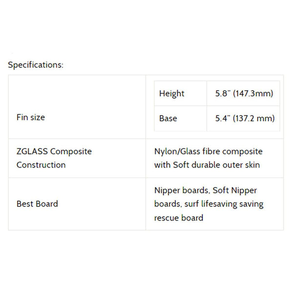 3D Fins - 5.8