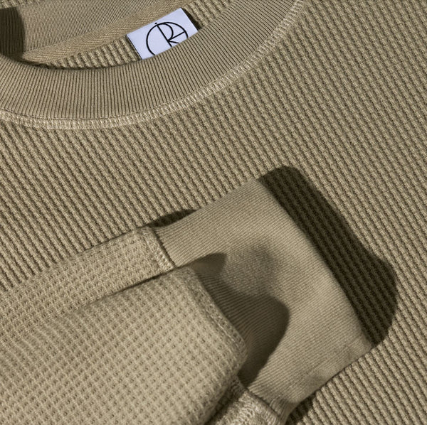 Polar Skate Co Dylan LS Tee (Khaki Green / Taupe) - M