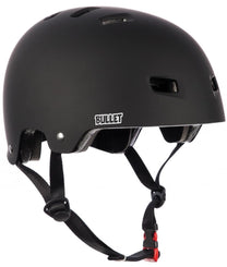 Bullet Deluxe Helmet. T35 Adult - Matt Black - Skatewarehouse.co.uk