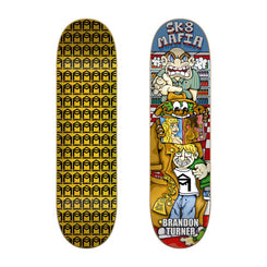 Sk8Mafia Yochill Turner Sk8mafia Skateboard Deck - 8.25" - Skatewarehouse.co.uk