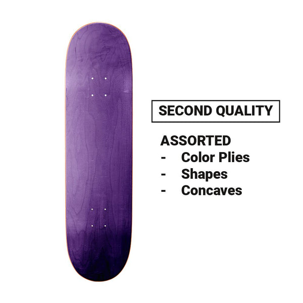 HLC Blank Skateboard Deck - 7.75