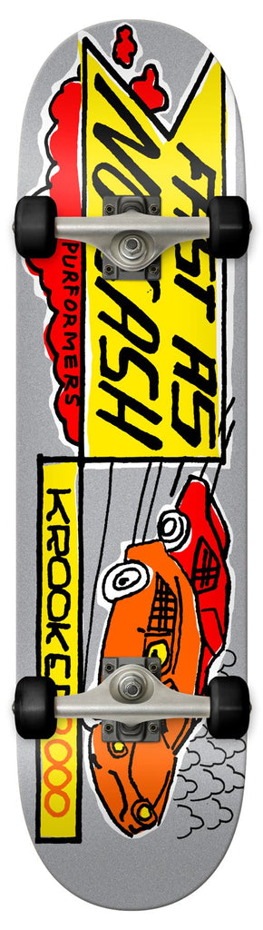 Krooked Racing Complete Skateboard - 8.0"