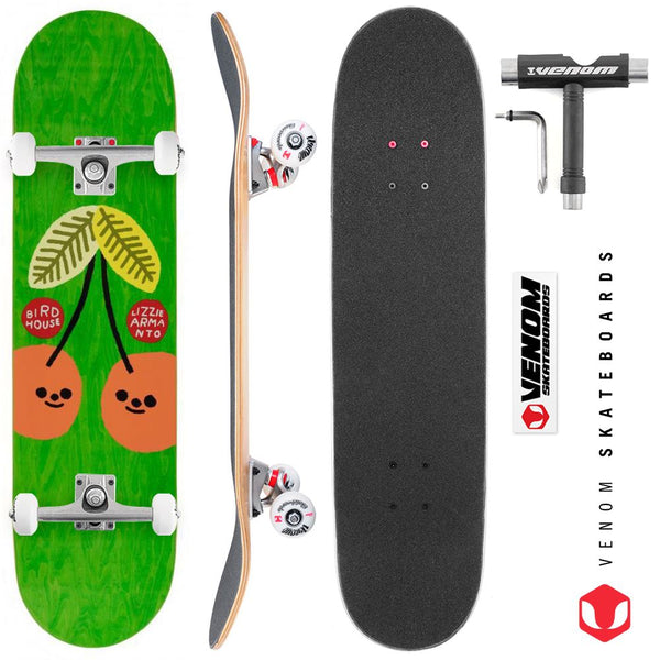 Birdhouse Pro Lizzie Cherry Picked Custom Complete Skateboard - 8.0