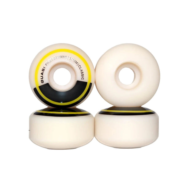 Quasi P-Class Classic Shape (Yellow) Skateboard Wheels - 52mm