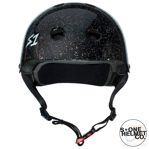 S1 MINI Lifer Helmets - Black Gloss Glitter