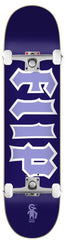 Flip Team Cancelled Youg One Purple Flip x Venom Custom Complete Skateboard - 7.5" - Skatewarehouse.co.uk