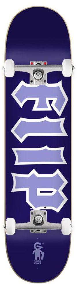 Flip Team Cancelled Youg One Purple Flip x Venom Custom Complete Skateboard - 7.5