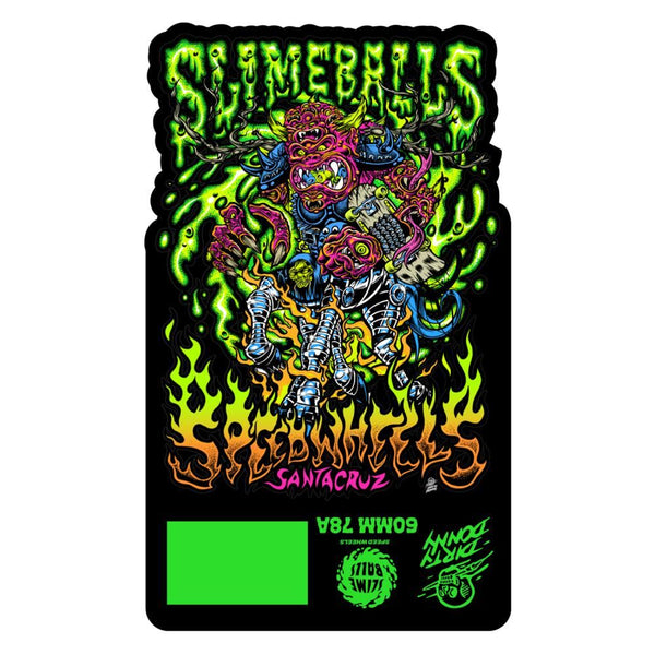 Slime Balls Skateboard Wheels Dirty Donny OG Slime 78a - Purple - Skatewarehouse.co.uk