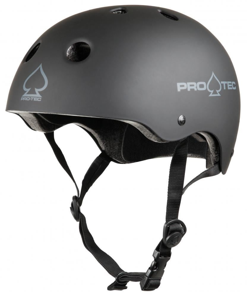 Pro-Tec Helmet Classic Cert - Matte Black - Skatewarehouse.co.uk