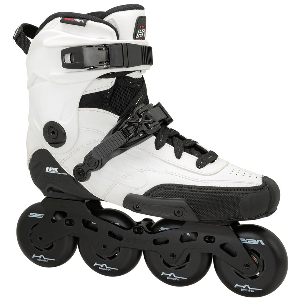 Seba High Light 80 V2.0 White Inline Skates - Skatewarehouse.co.uk