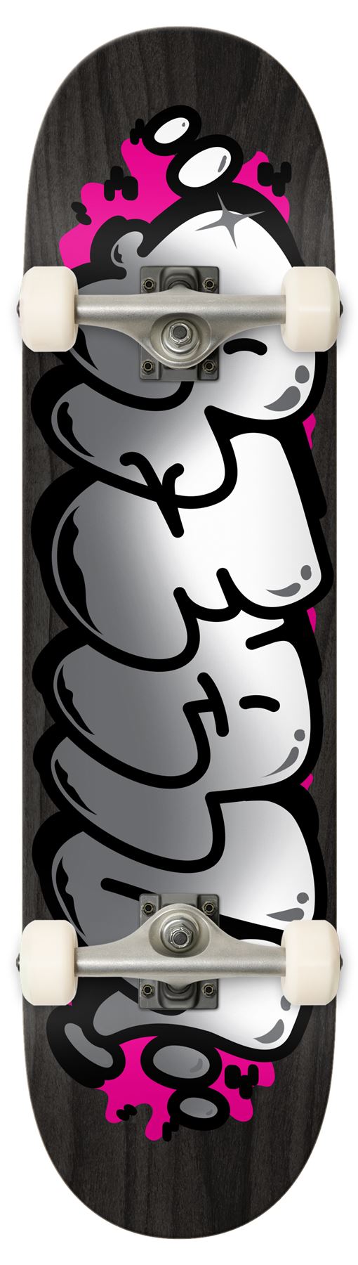 Real Bubble Letter Foil Complete Skateboard - 8.5
