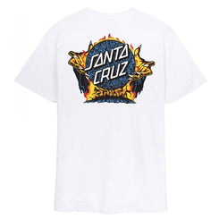 Santa Cruz T-Shirt Knox Firepit Dot - White
