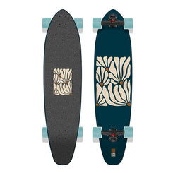 Long Island Flowers 37.85"x9.3" Kicktail Long Island Complete Longboard - 37.85" - Skatewarehouse.co.uk