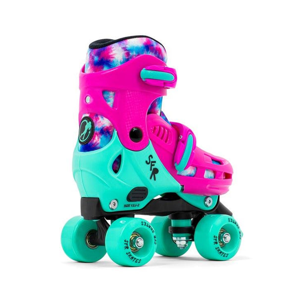 SFR Hurricane IV Adjustable Quad Skates - Tie Dye