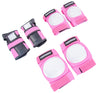 Venom Triple Knee/Elbow/Wrist Pad Set - Pink White - Skatewarehouse.co.uk