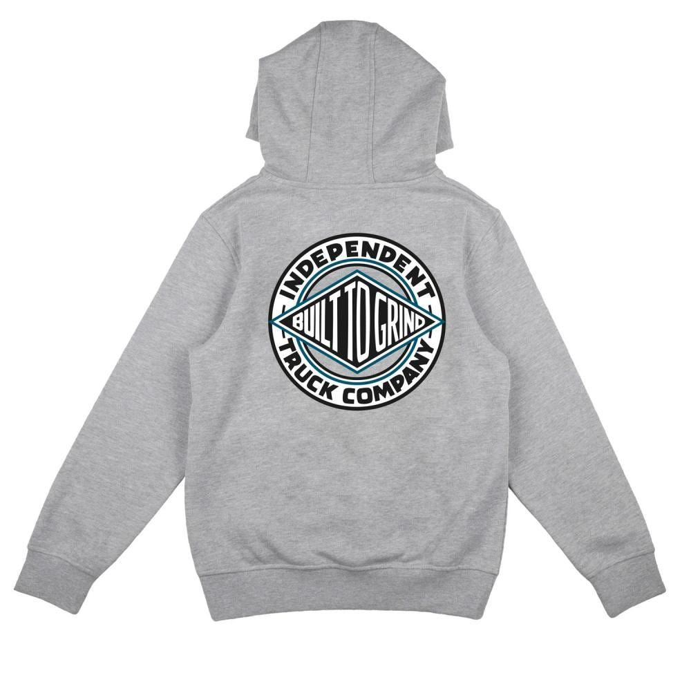 Independent Youth Hood Youth BTG Summit Hood - Athletic Heather - Skatewarehouse.co.uk