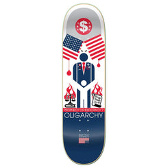 StrangeLove 'Oligarchy' x (WB: ) Artwork by Don Pendleton Skateboard Deck - 8.25" - Skatewarehouse.co.uk