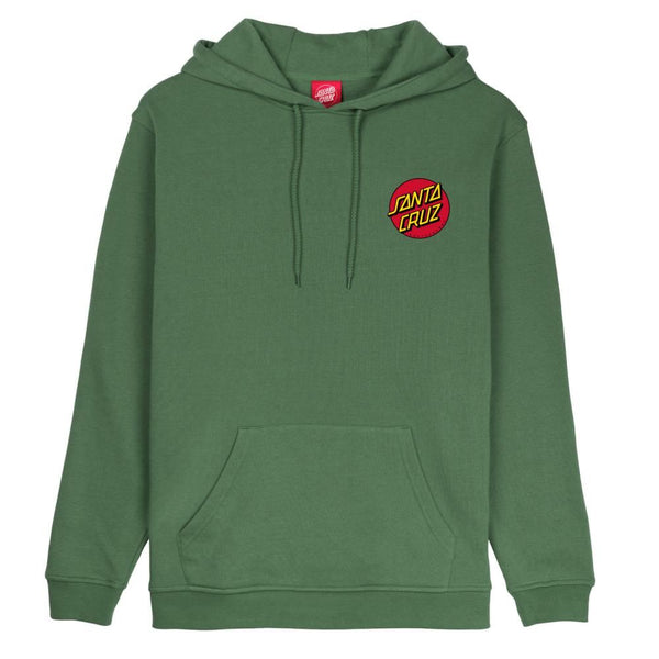Santa Cruz Hood Classic Dot Chest Hood - Sage - Skatewarehouse.co.uk