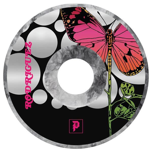 Primitive Rodriguez Cycles Pro Skateboard Wheels Grey Swirl - Skatewarehouse.co.uk