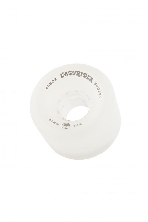 Arbor Easyrider Skateboard Wheels Bogart 78a - Ghost White - Skatewarehouse.co.uk