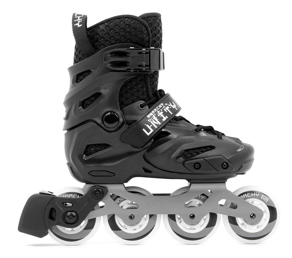 Anarchy Unity Adjustable Freeskates - Black - Skatewarehouse.co.uk