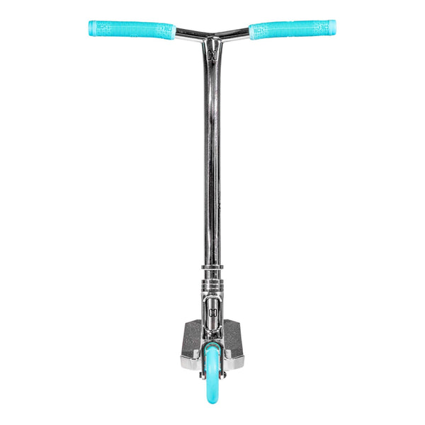 CORE SL3 Mini Complete Scooter - Chrome / Teal (17.5