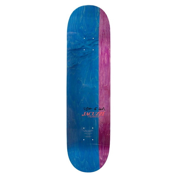 Jacuzzi Unlimited Tony Latham Smooshed EX7 White Skateboard Deck - 8.125
