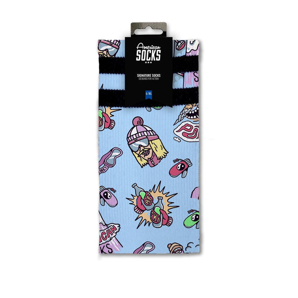 American Socks Slope Dope - Mid High Socks