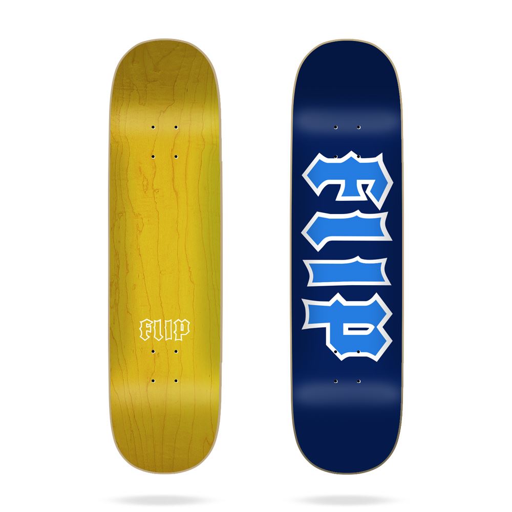 Flip Team Cancelled Blue Flip Skateboard Deck - 8.25" - Skatewarehouse.co.uk