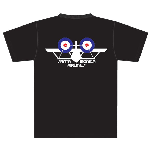 A Bi-Plane Tee Black