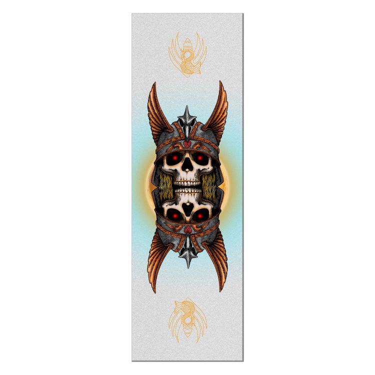 Powell Peralta Andy Anderson • Skull Egg • 10.5" Clear Skateboard Grip Tape
