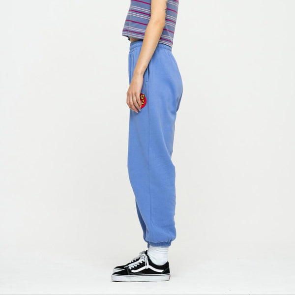Santa Cruz Womens Pant Classic Dot Sweatpant - Digital Violet - Skatewarehouse.co.uk