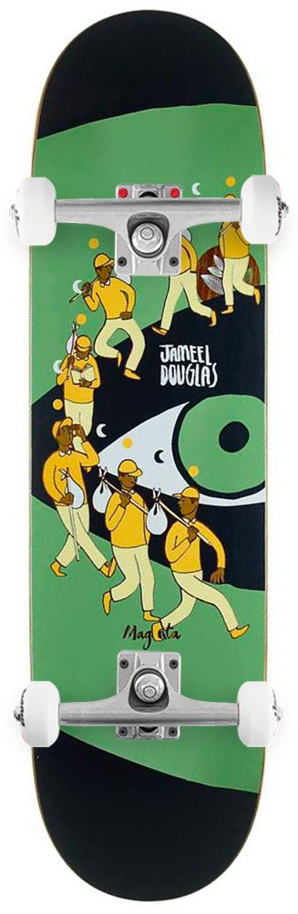 Magenta Jameel Douglas Extravision Complete Skateboard - 8.125