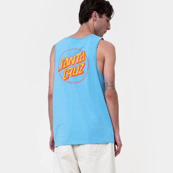 Santa Cruz Vest Partial Dot Vest - Pacific Blue - Skatewarehouse.co.uk