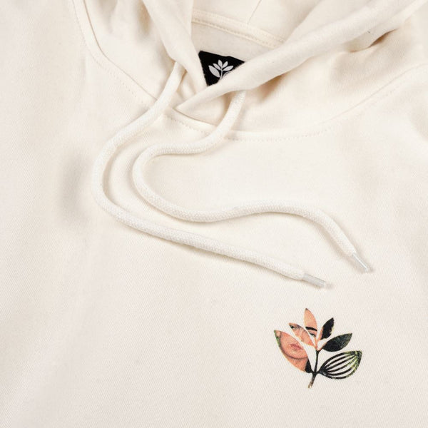 Magenta Frida Plant Hoodie Natural - Skatewarehouse.co.uk