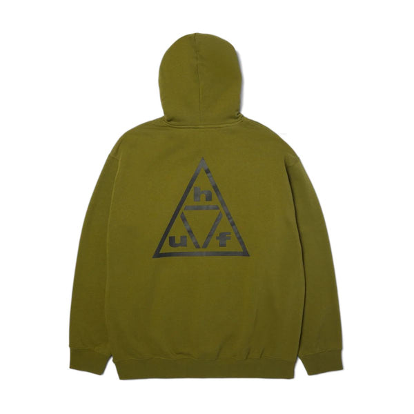 Triple Triangle PO Hoodie (Olive / Black)