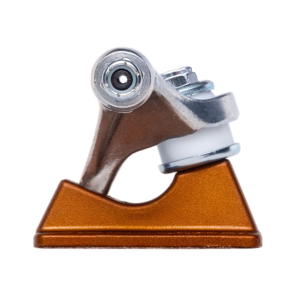 Slappy ST1 Hollow Lights Polished / Burnt Orange Skateboard Trucks - 8 (5.25