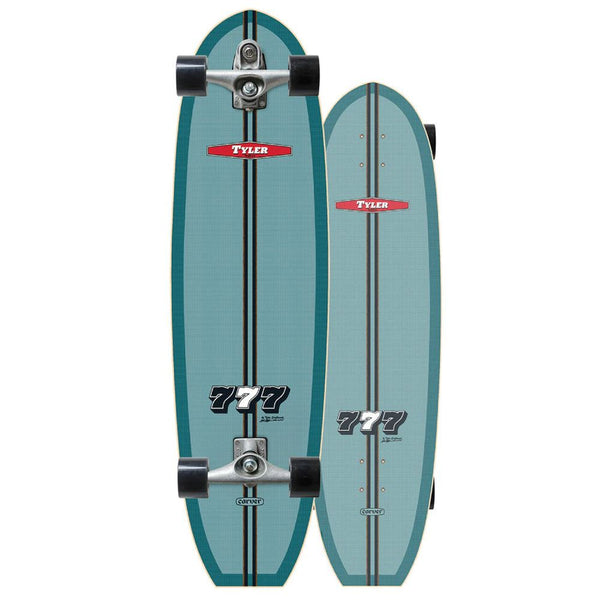 Carver Tyler 777 - C7 Surfskate Cruiser Skateboard - 10.0