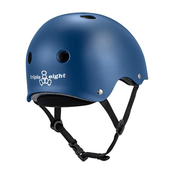 Triple Eight Helmet Deep Cover - Navy Matte