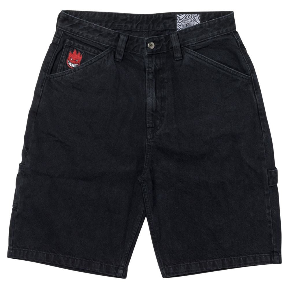 Spitfire Shorts Bighead Fill - Black - Skatewarehouse.co.uk