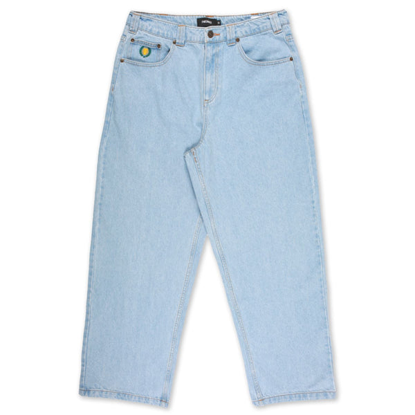 Theories Of Atlantis Plaza Jeans Lightwash Blue - Skatewarehouse.co.uk